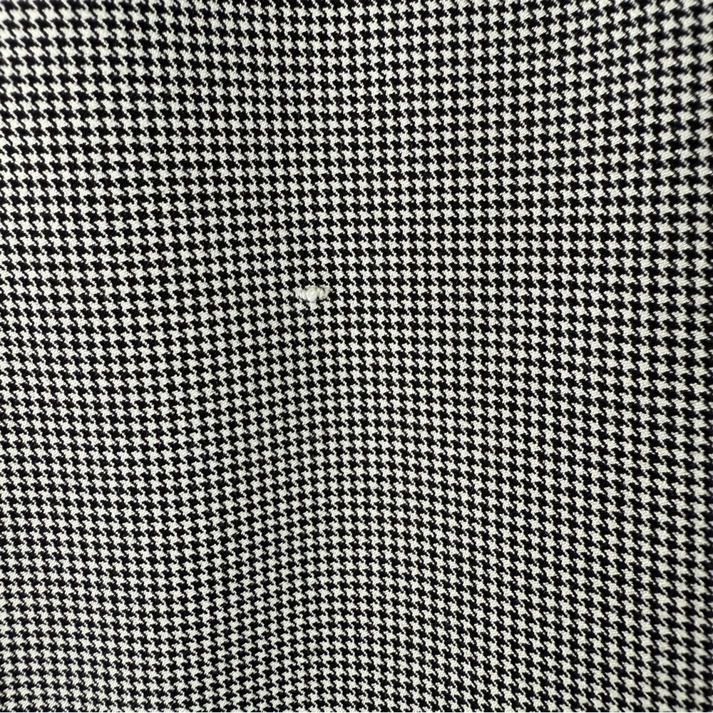 J. Crew Houndstooth Peplum Single Button Blazer Size 8 - Picture 9 of 10